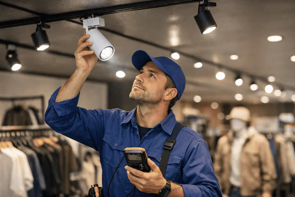 Maintaining LED track lighting systems